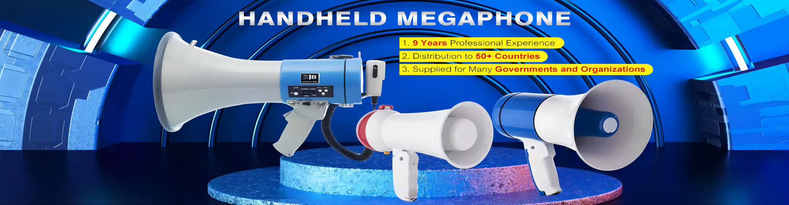 Handheld-elektrische Megafone
