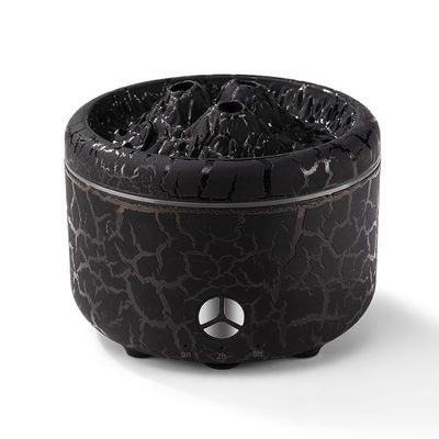 12W Schwarz-Weiß Farbe 3D-Flamme 2.0 Ultraschall-Vulkan Aroma Diffusor Feuchtigkeitsminder 2023