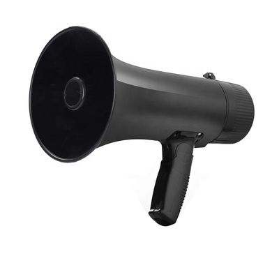 60Hz-23KHz Frequenzbereich Klapp Megafon mit abnehmbarem Mikrofon und USB/SD/AUX