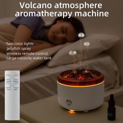 2023 Flamme Vulkan Luftbefeuchter Aroma Diffuser Weihnachts-Aktion mit Fernbedienung