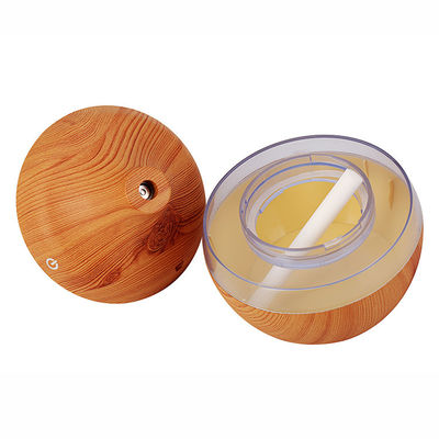Kleine Größe 300 ml Holzkorn Kühlnebel Raumfeuchtiger mit Farbwechsel LED-Licht