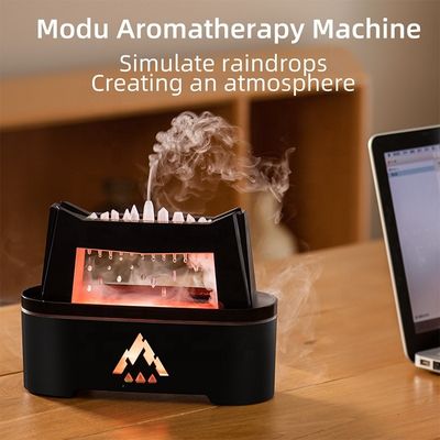 2023 Magic City Ultraschall ätherische Öle Aroma Diffuser Regentropfenfeuchtiger Weiß NO