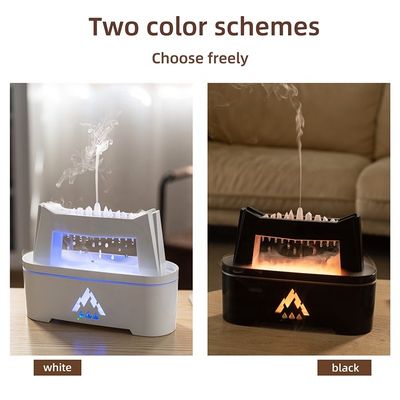2023 Magic City Ultraschall ätherische Öle Aroma Diffuser Regentropfenfeuchtiger Weiß NO