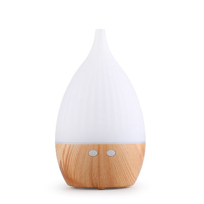 Ultraschallbefeuchter 2022 Desktop 5V Portable USB Holzkorn ätherisches Öl Diffuser 160ml mit LED-Licht