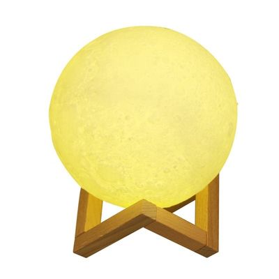2021 Bestseller Gute 3D-Druck Mondlichtlampe mit Schaltmodus Fernbedienung