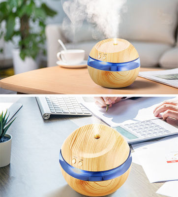 3W Portable 130ml Holzkorn Mini Ultraschall-Atomizer USB Luftbefeuchter