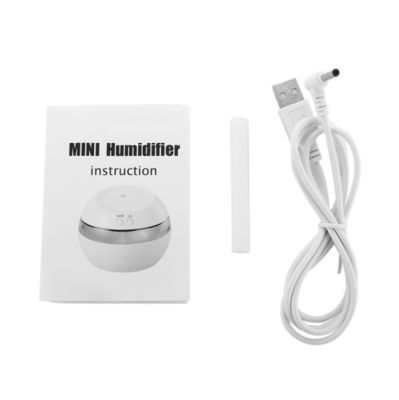 3W Portable 130ml Holzkorn Mini Ultraschall-Atomizer USB Luftbefeuchter