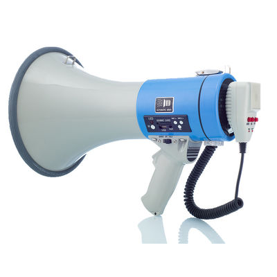 50 Watt wiederaufladbares Mehrfunktionsgerät, Handheld-Lautsprecher Megaphone mit Frequenzbereich 60Hz-23KHz