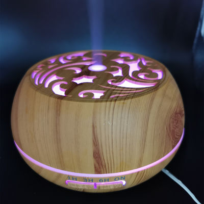 2022 Holzkornbefeuchter Aromaöldiffuser mit großer Kapazität und Vintage-Stil