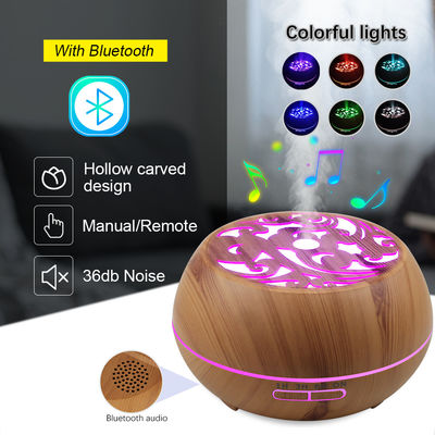 2022 Holzkornbefeuchter Aromaöldiffuser mit großer Kapazität und Vintage-Stil