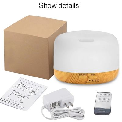 12W Portable Kleingröße 300ml Holzkorn Ultraschallluftbefeuchter Aroma Diffuser