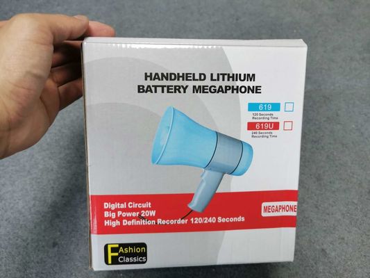 619U BT Portable Bluetooth Wireless Megaphone mit USB-Unterstützung und eingebautem Mikrofon
