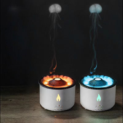 Wohnungsbau und Befeuchtung mit 3D-Flamme-Essentialöl-Vulkan-Feuerdiffuser