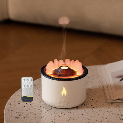 12W Leistung 2023 Amaz 24V Ultraschall Vulkan Verdampfer Aroma Diffuser Luftbefeuchter 3D Flamme