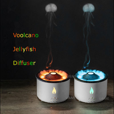 12W Leistung 2023 Amaz 24V Ultraschall Vulkan Verdampfer Aroma Diffuser Luftbefeuchter 3D Flamme