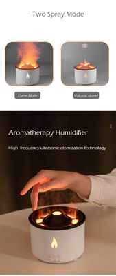 12W Leistung 2023 Amaz 24V Ultraschall Vulkan Verdampfer Aroma Diffuser Luftbefeuchter 3D Flamme