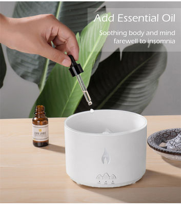 12W Leistung 2023 Amaz 24V Ultraschall Vulkan Verdampfer Aroma Diffuser Luftbefeuchter 3D Flamme