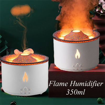 12W Leistung 2023 Amaz 24V Ultraschall Vulkan Verdampfer Aroma Diffuser Luftbefeuchter 3D Flamme