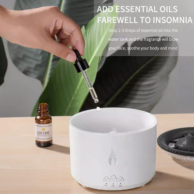 Erleben Sie den Unterschied mit 3D-Flamme Ultraschall-Vulkanfeuchtiger Aroma Diffuser