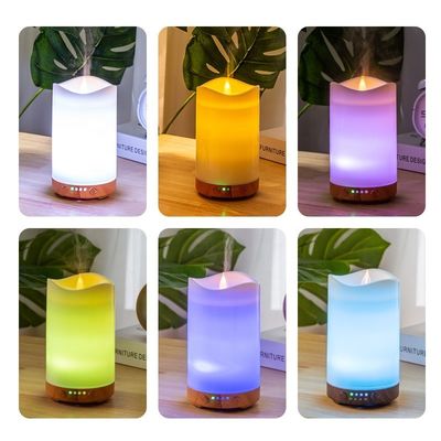 Verbessern Sie Ihr Aromatherapie-Spiel mit einem 130ml Kerzenlicht ätherischen Öl Aroma Diffuser