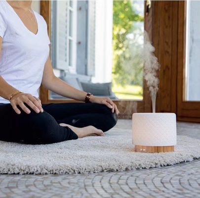 280 ml Bambus- und Keramik Ultraschall-elektronischer Diffusor für ein natürliches Aroma-Erlebnis