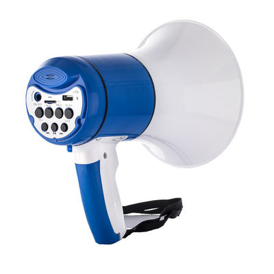 Portable Audio Player 15W Wiederaufladbares Handheld Megaphone mit Sirenen Aufnahme