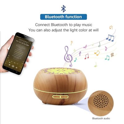 Kapazität&gt; 200 ml Privat-Form Ultraschall ätherisches Öl Bluetoooh Aroma Diffuser für zu Hause