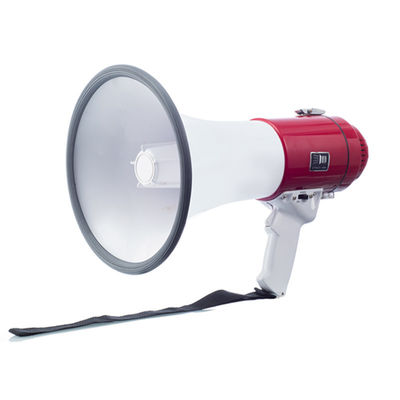 Aktiver 50 Watt tragbarer Handheld Bullhorn Megafonlautsprecher für große Gruppenkommunikation