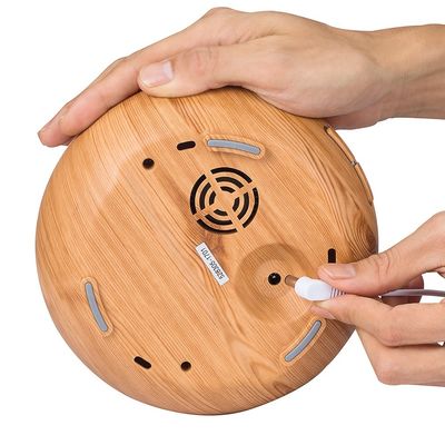 550 ml ätherisches Öl Aromatherapie Diffusor für Zuhause App-gesteuert 12W Power Holztopf
