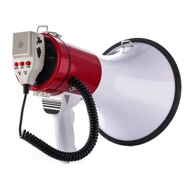 8 x Typ D Stromversorgung PORTABLE Handheld Megaphone Ihre ideale Wahl für jeden Anlass